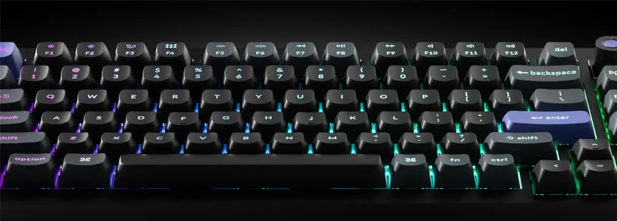 מקלדת גיימינג מכנית חוטית Q1 HE 8K Magnetic Switch RGB מבית Keychron