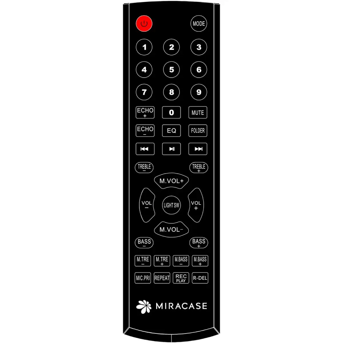 בידורית קריוקי אלחוטית MKS80 מבית Miracase
