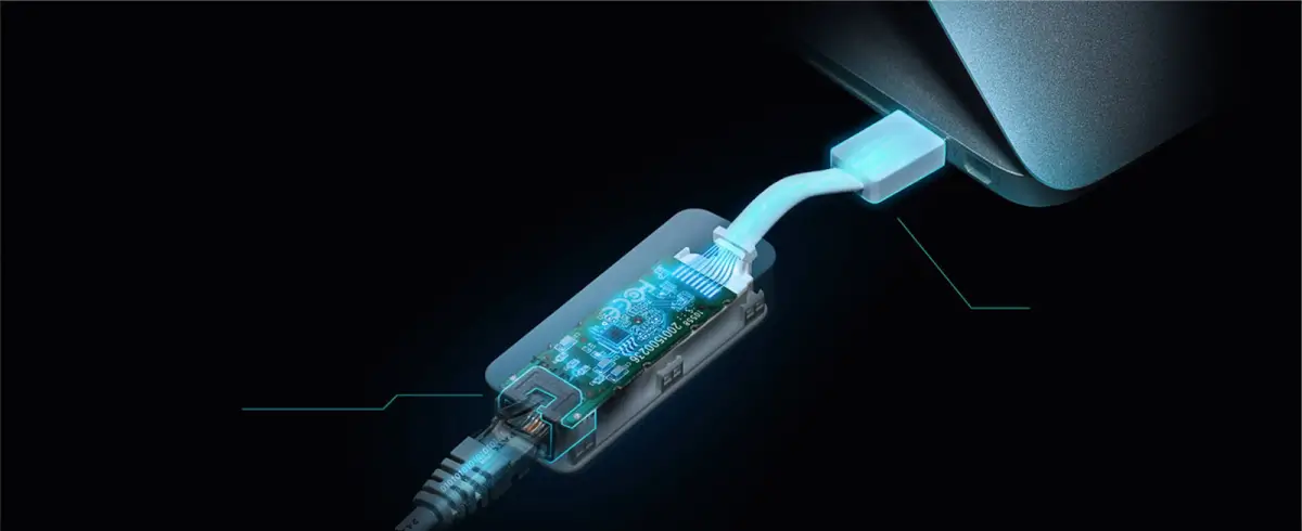 מתאם רשת UE300 USB 3.0 to Gigabit Ethernet מבית TP-Link
