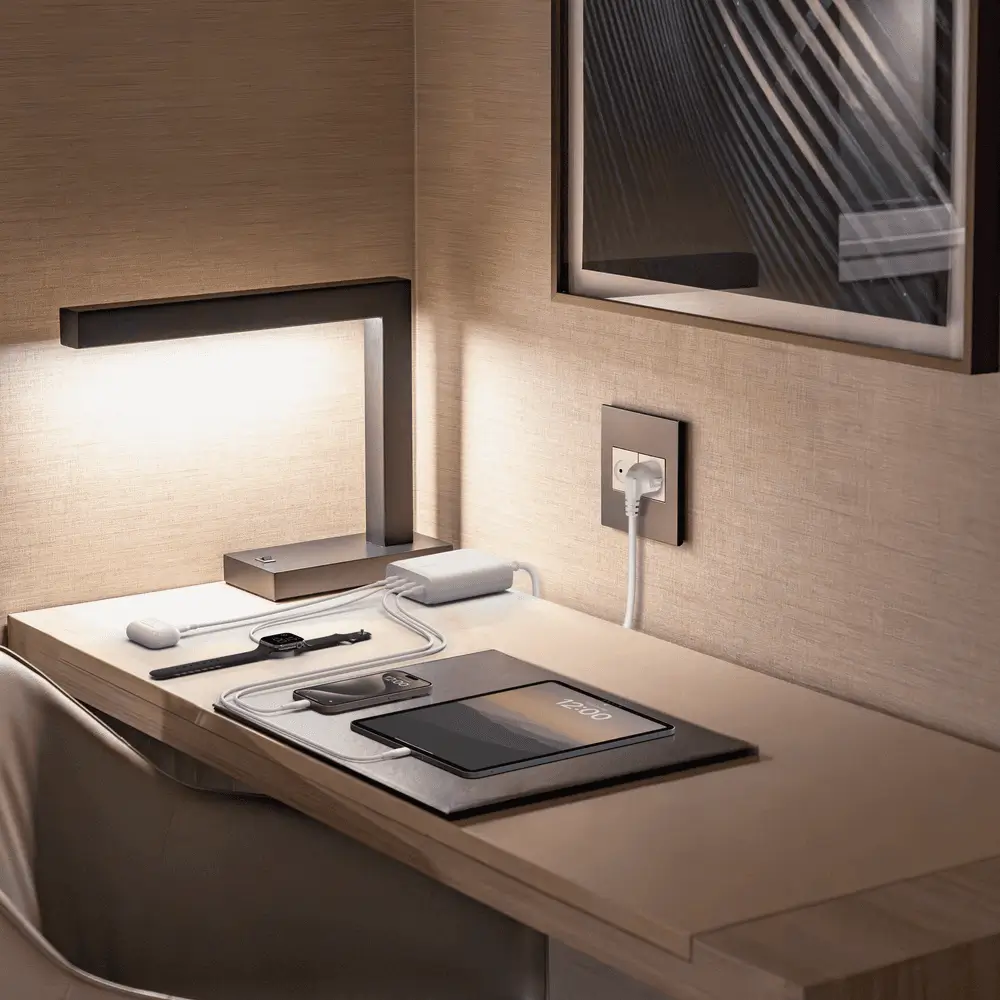 מטען קיר מהיר BoostCharge Pro 4-Port USB-C GaN 200W מבית Belkin