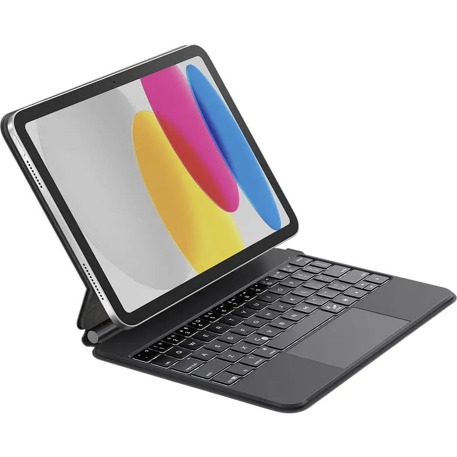 כיסוי מקלדת ומעמד מגנטי לאייפד Magnetic Keyboard Folio for iPad 10th Gen מבית Belkin