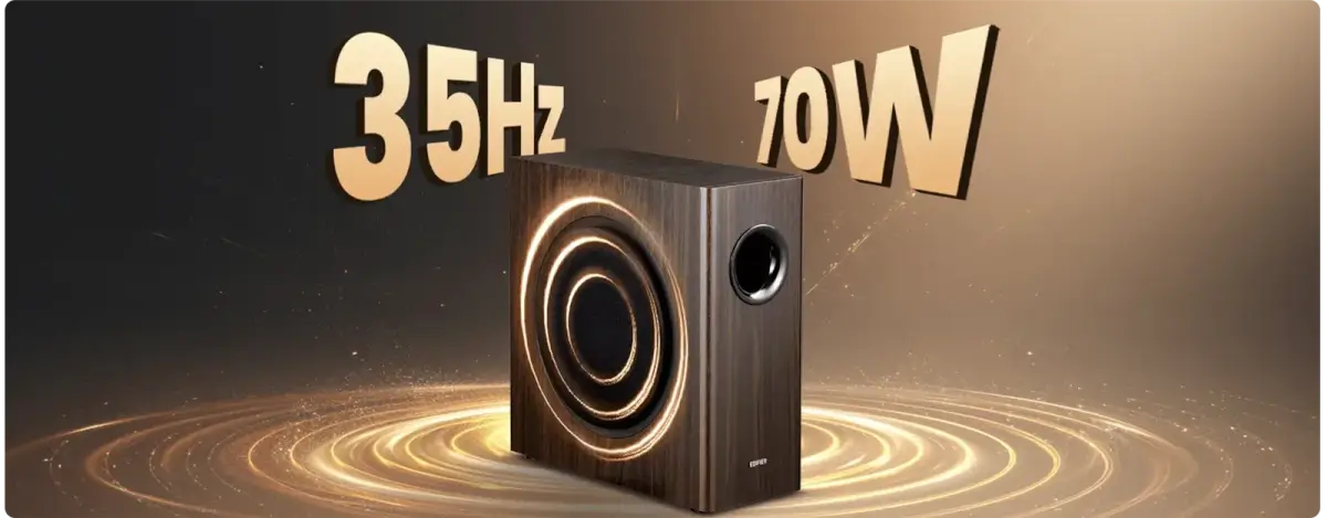 סאבוופר אקטיבי T5s מבית Edifier