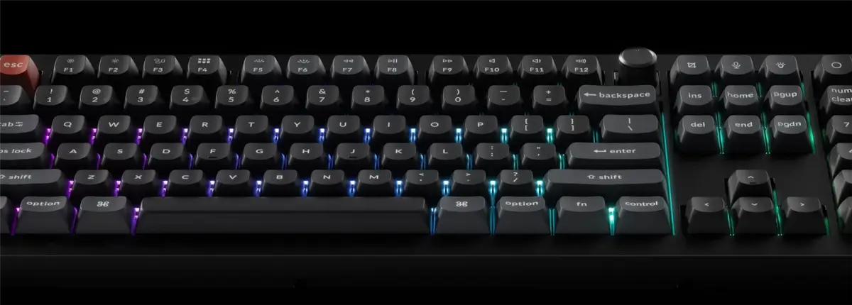 מקלדת גיימינג מכנית אלחוטית V6 Ultra 8K מבית Keychron