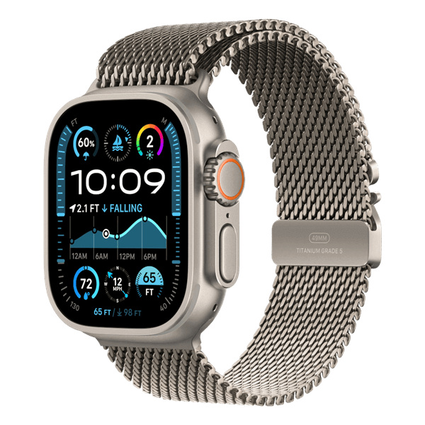 שעון חכם Watch Ultra 2 GPS+Cellular 49mm Titanium Apple