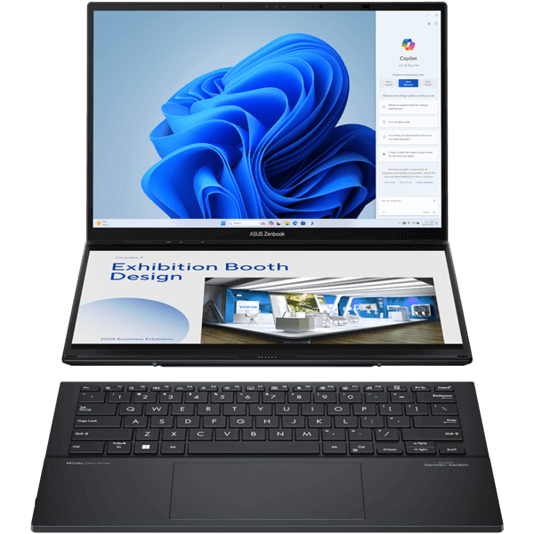 מחשב נייד ZenBook Duo OLED 14 UX8406MA-PZ259W Asus