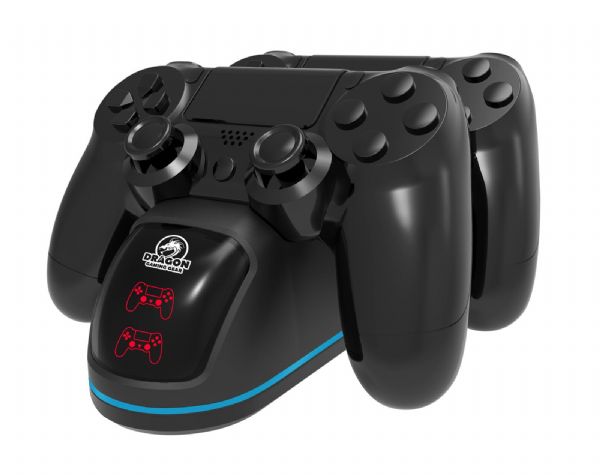 מטען לשני בקרים עם טעינה מלמטה Playstation - PS4