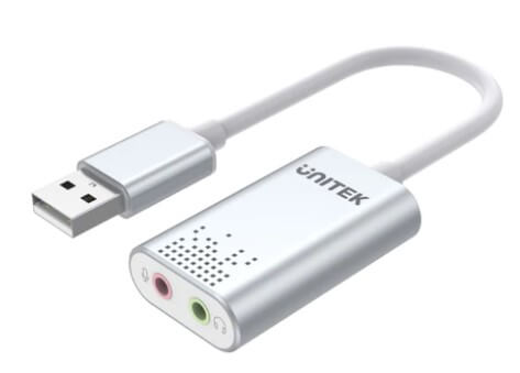 כרטיס קול סטריאופוני – USB DAC UNITEK 