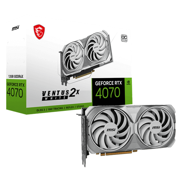 כרטיס מסך GeForce RTX 4070 Ventus 2X 12G OC MSI