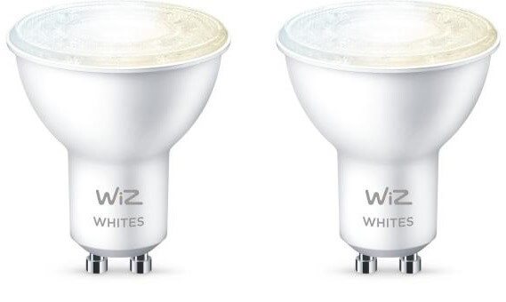 זוג נורות ספוט חכמות PAR16 GU10 TW Wiz