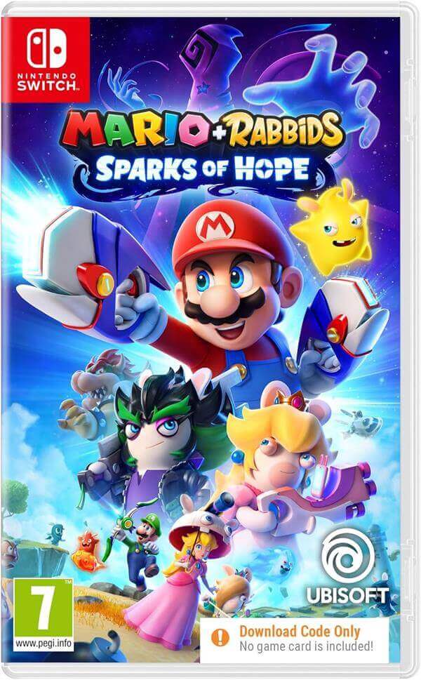 Mario & Rabbids Sparks Of Hope Standard Edition Code In Box Nintendo Switch