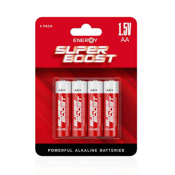 סוללות אלקליין AA BE100 1.5V LR6 Energy