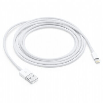 כבל סנכרון וטעינה Lightning USB  Apple