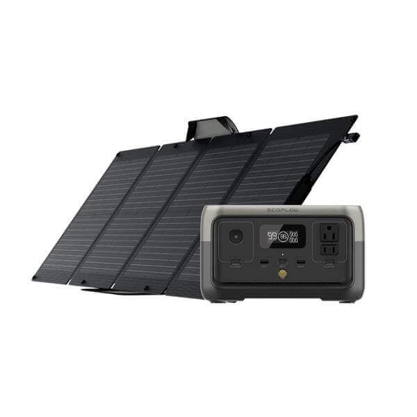 קיט סולארי River 2 0.256Kwh | 0.3-0.6KW + פאנל 110W ECOFLOW