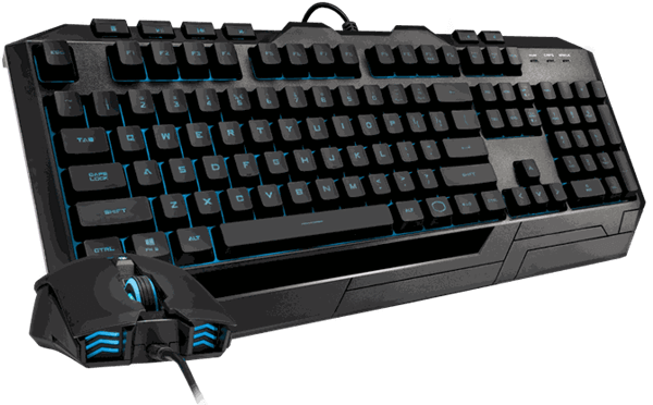 סט גיימינג מקלדת +עכבר Devastator 3 Plus Cooler Master