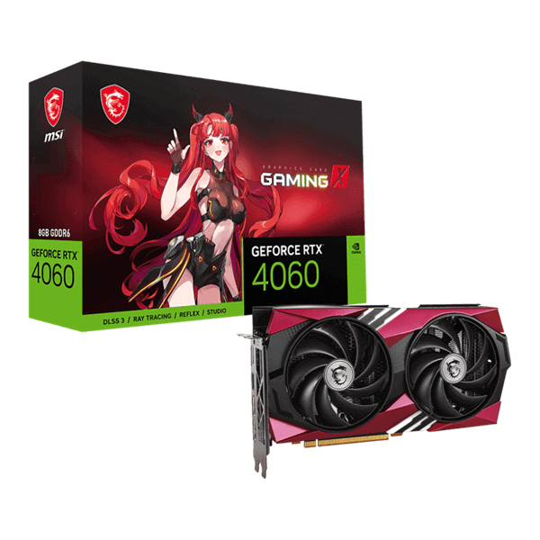 כרטיס מסך GeForce RTX 4060 GAMING X 8G MLG MSI