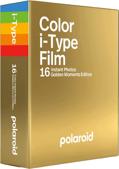 נייר צבעוני אריזה כפולה 006034 I-Type Golden Moments Polaroid 