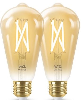 זוג נורות פחם עם שלט חכמות ST64 E27 Amb 2PCS RC Wiz