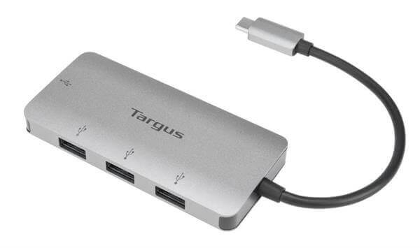 רכזת  USB-C Port to USB-A 3.0 עם 4 יציאות TARGUS