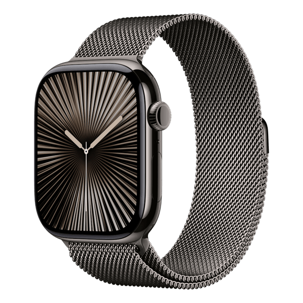 שעון חכם Watch Series 10 GPS+Cell 46mm Titanium Milanese Loop Apple