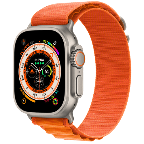 שעון חכם Watch Ultra GPS + Cellular 49mm Titanium Alpine Apple