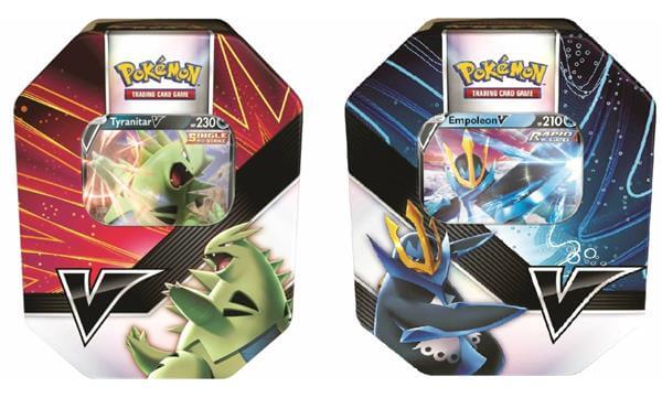 קלפי פוקימון V Stikers Tin (Summer2021) Pokemon