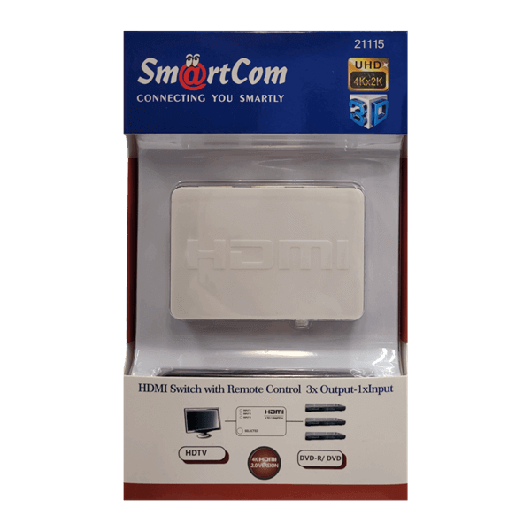 מפצל  HDMI Switcher Kit SmartCom
