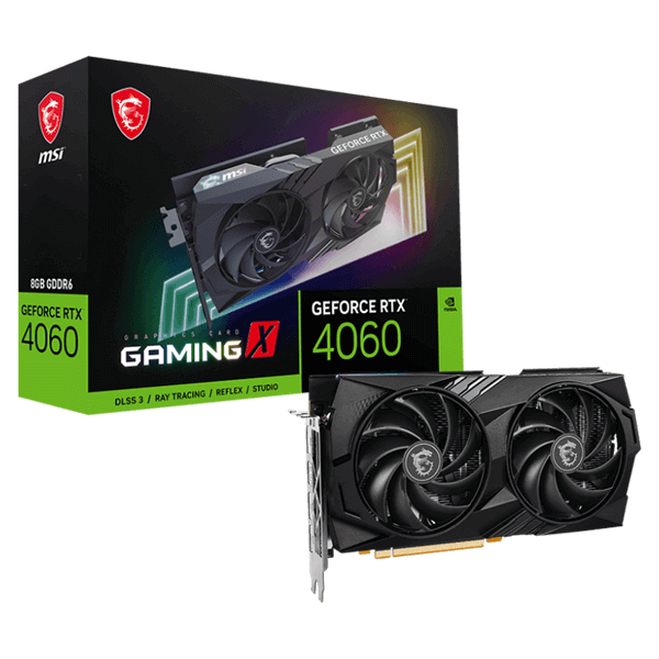 כרטיס מסך GeForce RTX 4060 GAMING X 8G MSI