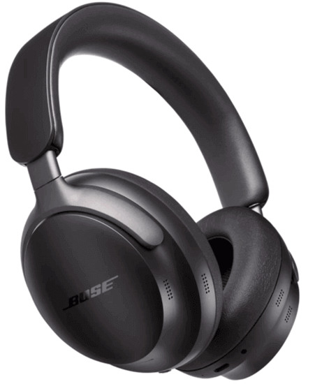 אוזניות קשת + מיקרופון אלחוטיות משתיקות רעשים אקטי QuietComfort Ultra BOSE