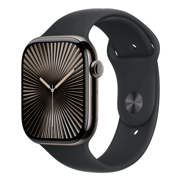 שעון חכם Watch Series 10 GPS+Cell 46mm Titanium Sport Band Apple