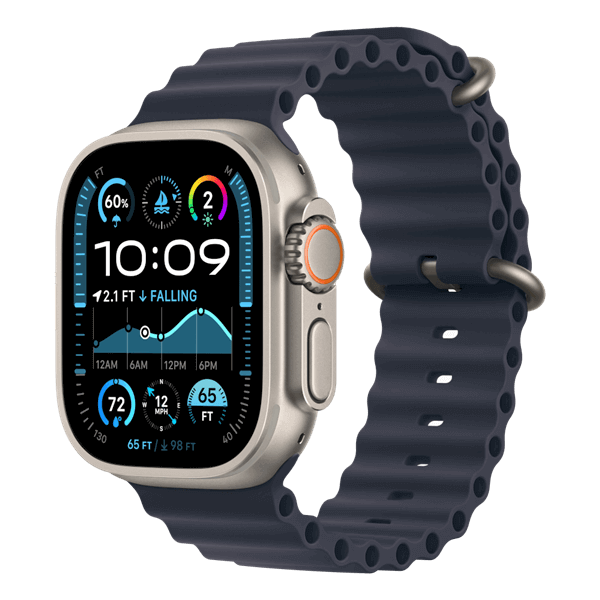 שעון חכם Watch Ultra 2 GPS+Cellular 49mm Titanium Apple