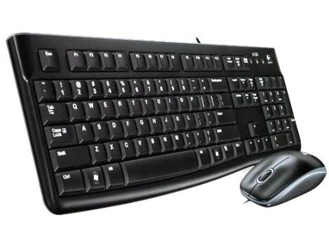 מקלדת ועכבר Desktop MK120 Logitech