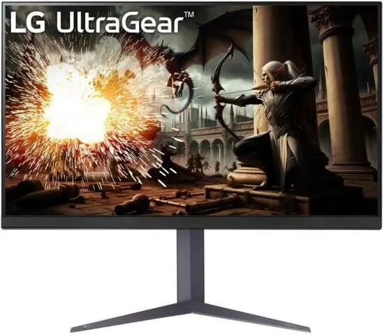 מסך מחשב גיימינג "32 UltraGear QHD IPS 32GS75Q-B  LG