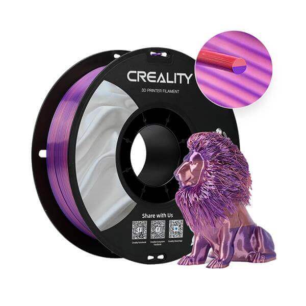 סליל הדפסה למדפסת תלת מימד CR-Silk 1.75mm PLA 1KG CREALITY