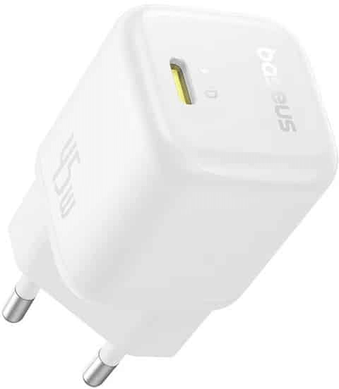 מטען קיר מהיר PicoGo GaN 1C 45W Baseus
