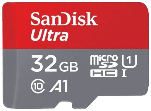 כרטיס זכרון 32GB Ultra microSDXC 120MB/s Sandisk