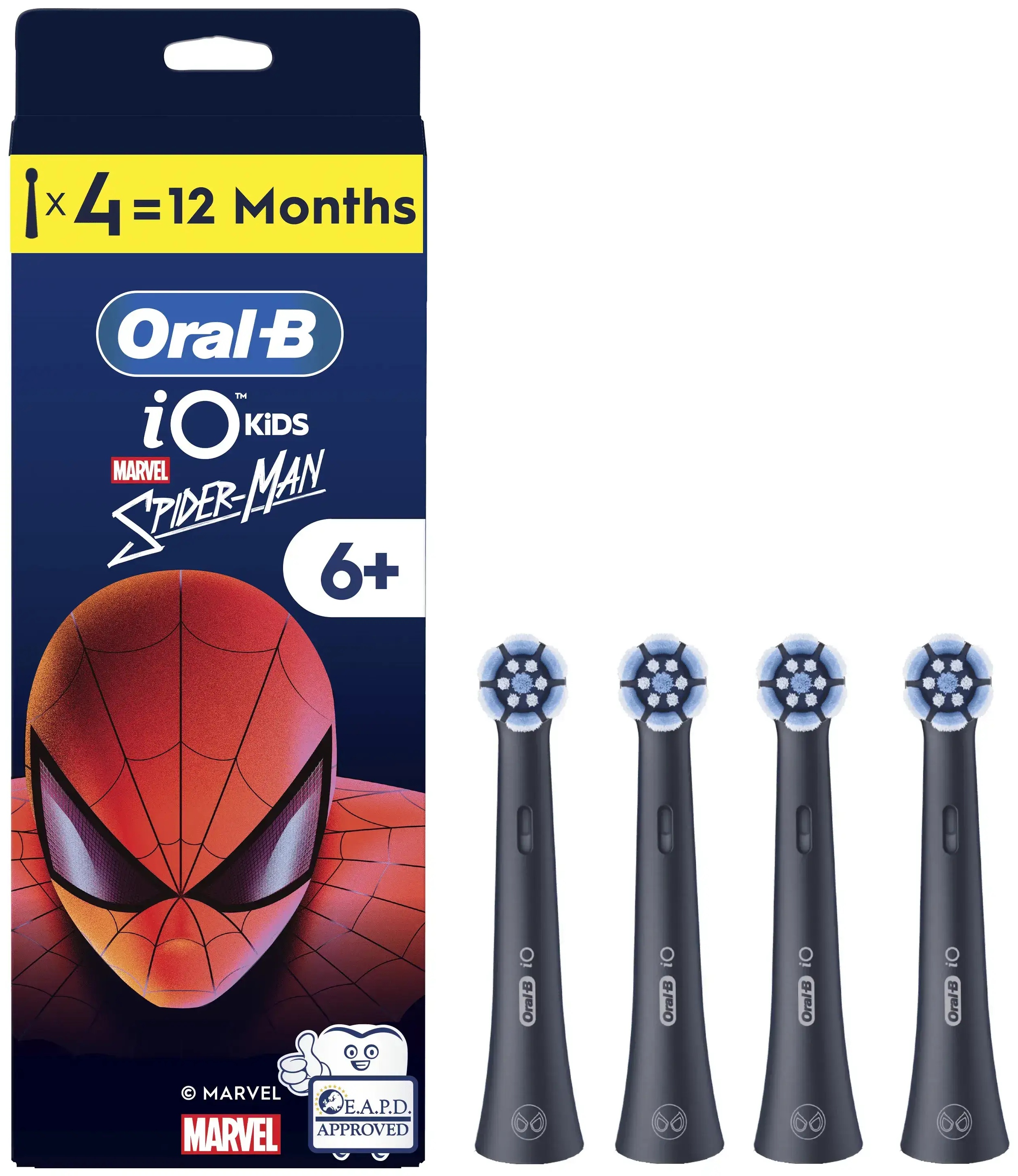 ראש מילוי iO למברשת חשמלית לילדים - ספיידרמן Oral-B