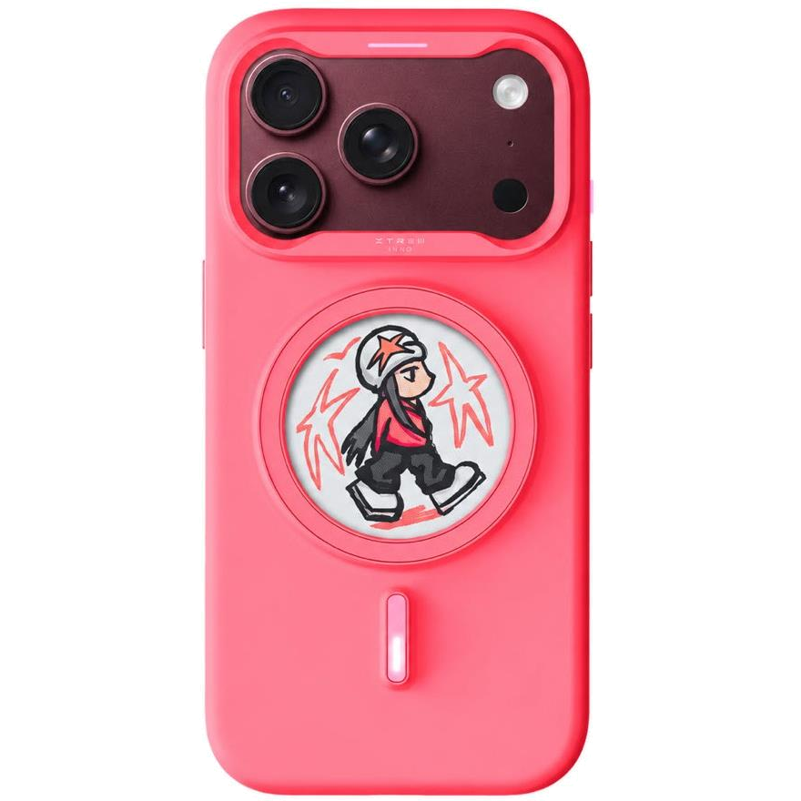 חיפוי לסמארטפון עם מסך Instant עבור iPhone 18 Pro - ורוד XTREM INNO