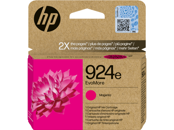 ראש דיו 924e ציאן HP