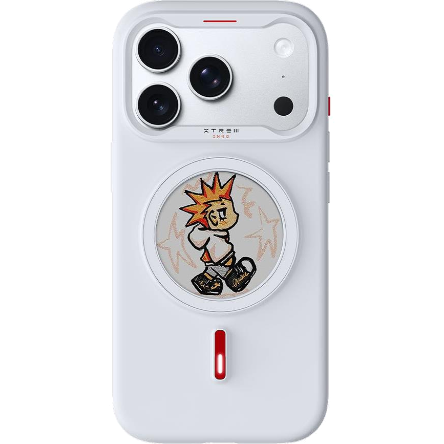 חיפוי לסמארטפון עם מסך Instant עבור iPhone 18 Pro - לבן XTREM INNO