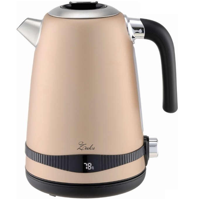 קומקום חשמלי כולל מד טמפרטורה דיגיטלי 1.7 ליטר Sachs EF-1040C שמפניה