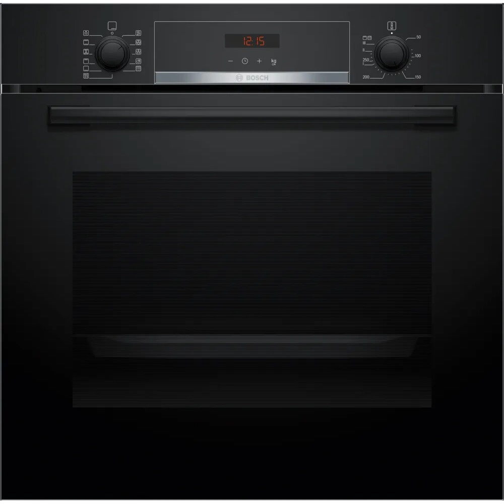 תנוי בנוי - 71 ליטר Bosch Serie 4 HBA574B שחור