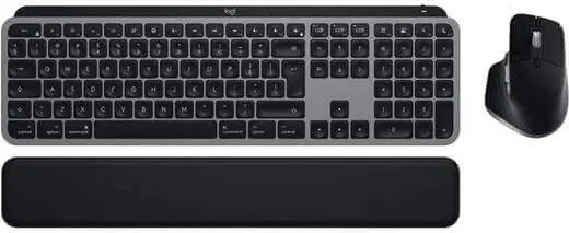 סט מקלדת ועכבר אלחוטיים MX Keys S Combo for Mac Logitech