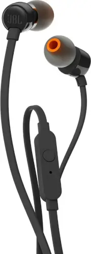 אוזניות חוטיות Tune 160 JBL - שחור