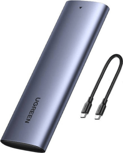 מארז חיצוני לכונן SSD M.2 עם כבל CM400 UGREEN