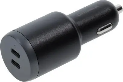 מטען מהיר לרכב  Fast Charge Dual Port Car Charger 100W 2 USB-C OtterBox
