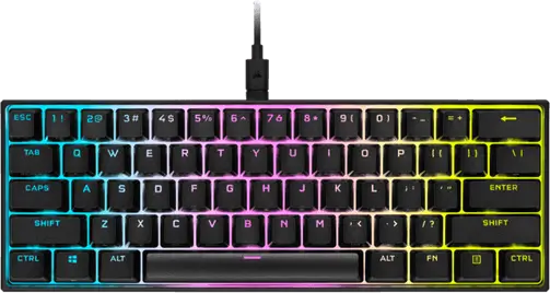 מקלדת מכאנית K65 RGB Mini Corsair