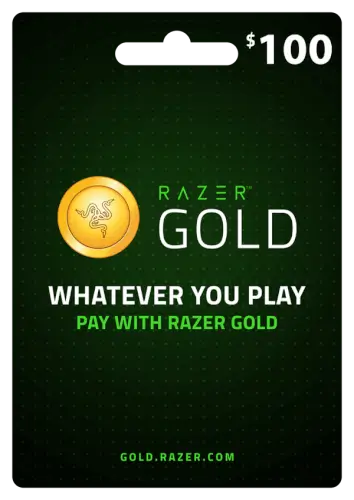 קוד דיגיטלי 100$ Razer Gold PIN Razer
