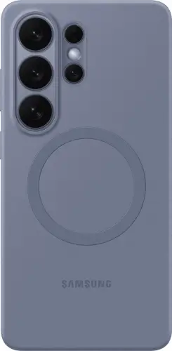 כיסוי סיליקון מגנטי עבור Galaxy S26 Ultra - סגול Samsung
