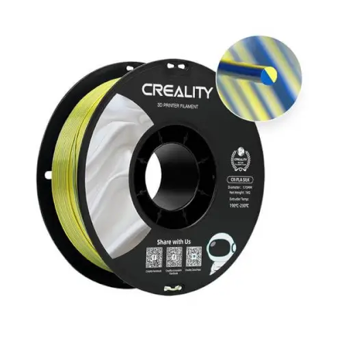 סליל הדפסה למדפסת תלת מימד CR-Silk 1.75mm PLA 1KG CREALITY