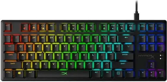 מקלדת אדום Alloy Origins C HyperX
